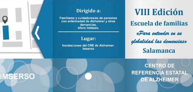 El CRE de Alzheimer acoge una nueva edición del programa «Escuela de Familias»