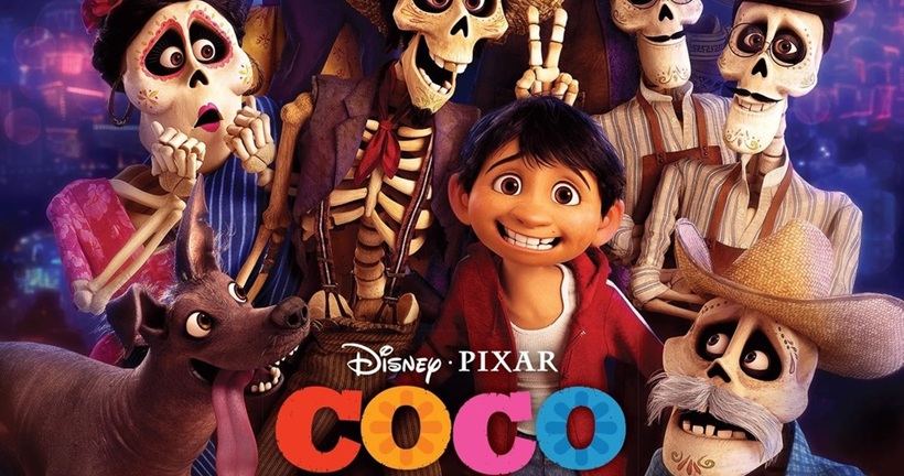 Cartel del filme Coco.