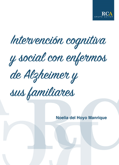 Portada Intervención cognitiva y social con enfermos de Alzheimer y sus familiares
