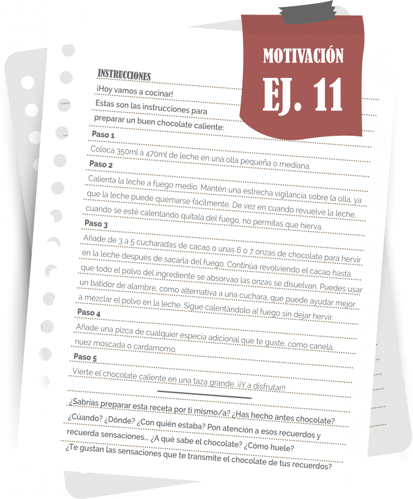 Imagen del ejercicio 11 de motivación