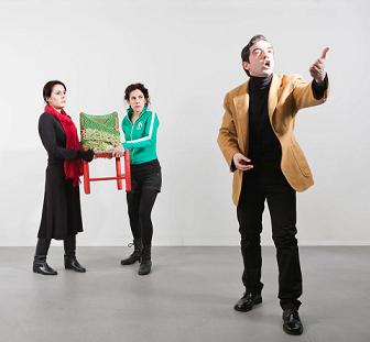 Representación obra de teatro sobre alzhéimer