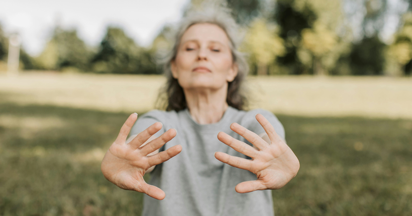 Mujer haciendo ejercicio